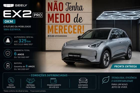 GEELY EX2 39,4 KW ELÉTRICO PRO GEELY EX2 39,4 KW ELÉTRICO PRO